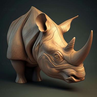 3D модель Rhinonyssus kadrae (STL)